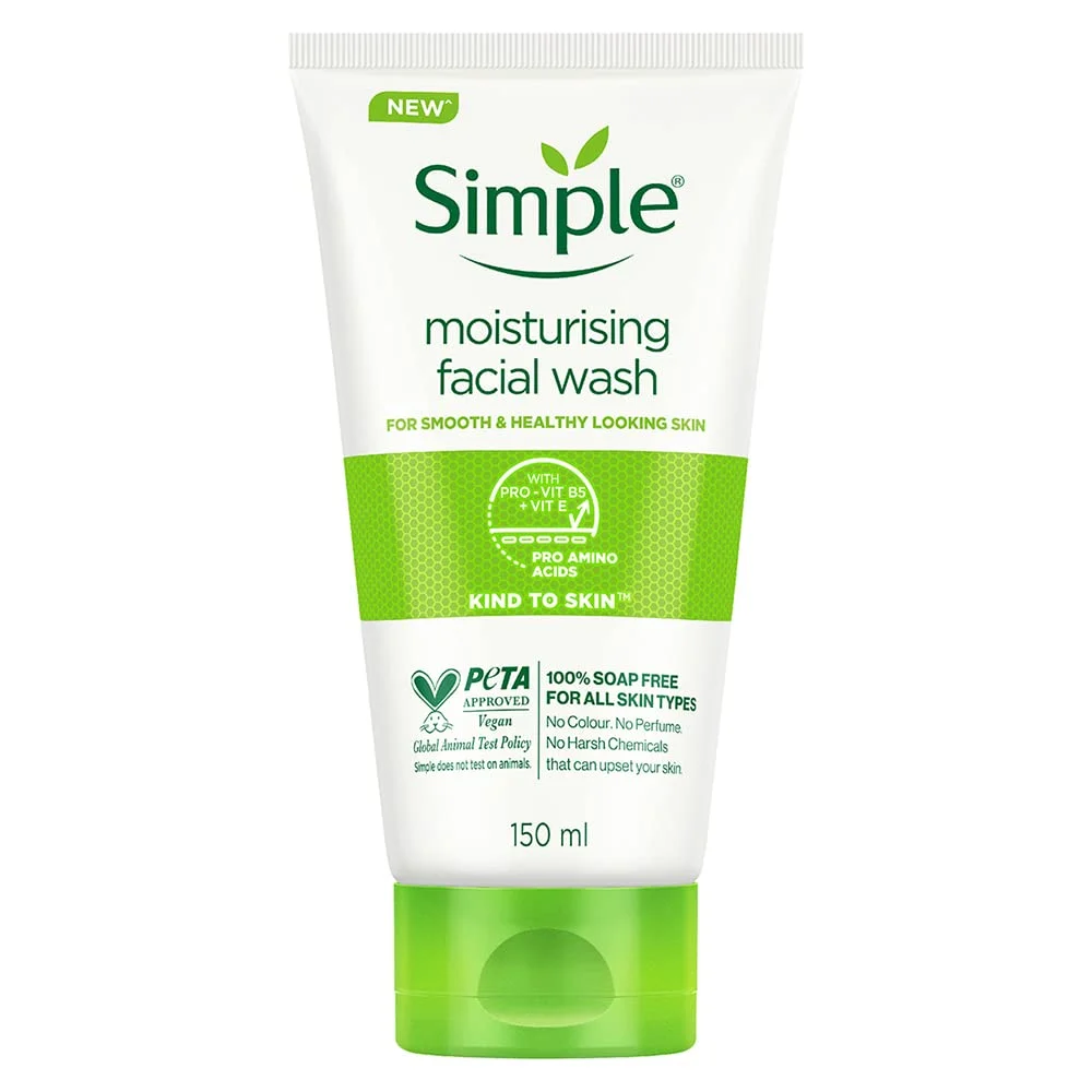 SIMPLE Moisturizing Face Wash 150ml