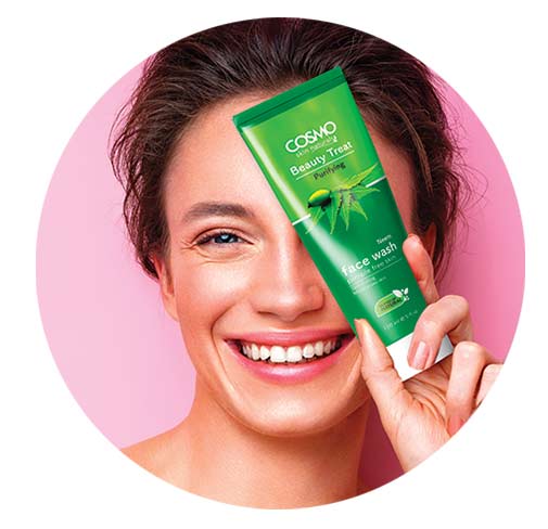 COSMO Skin Naturals Beauty Treat Purifying Neem Face Wash 150ml - Image 6