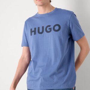 Hugo Dulivio Blue T-Shirt Premium Exported