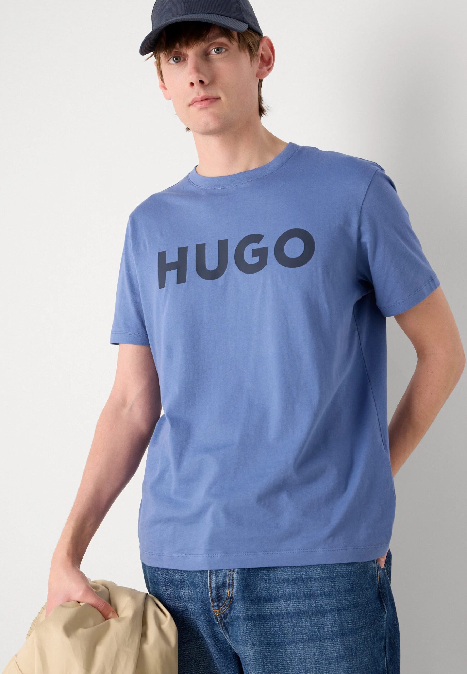 Hugo Dulivio Blue T-Shirt Premium Exported