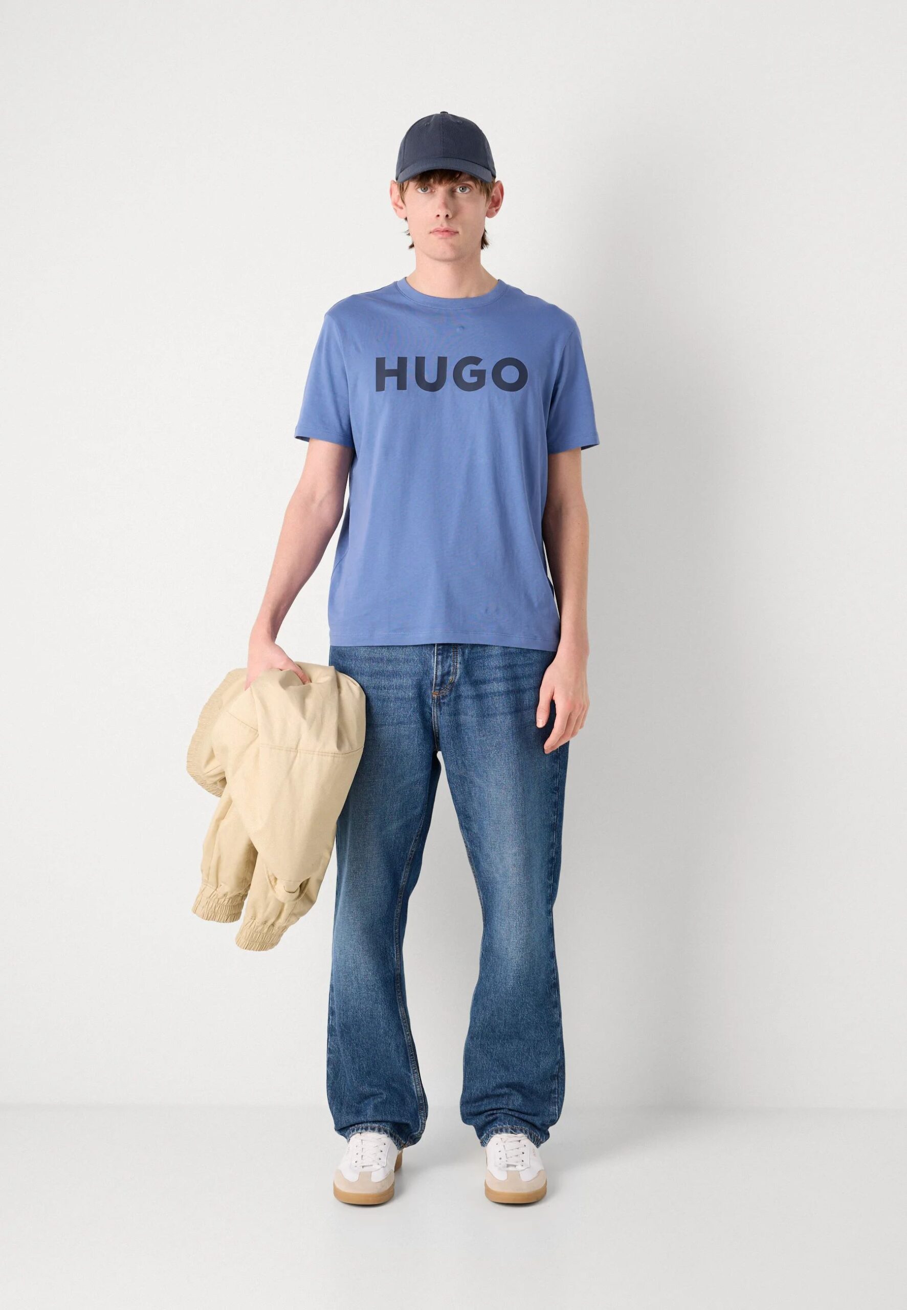 Hugo Dulivio Blue T-Shirt Premium Exported - Image 8