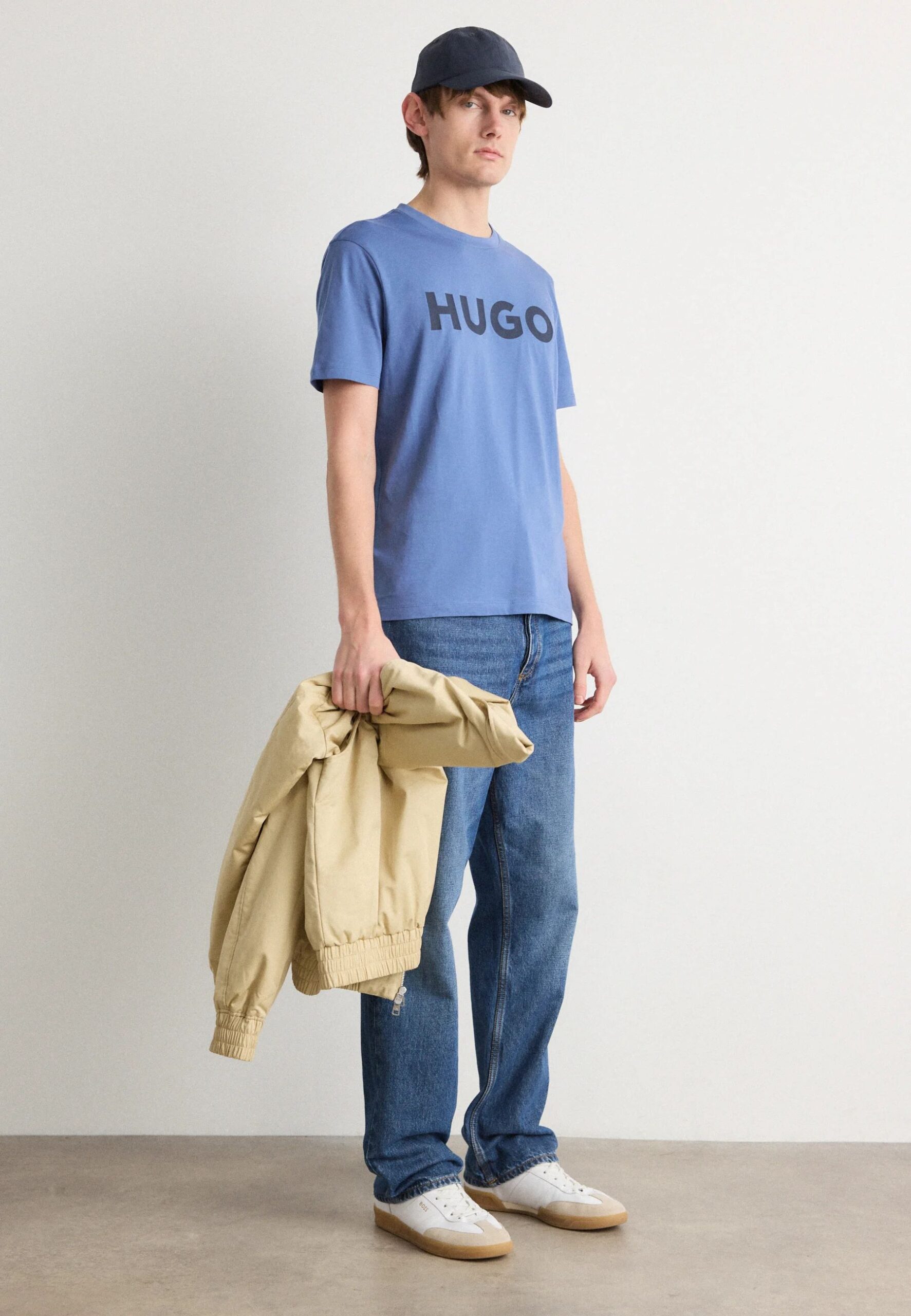 Hugo Dulivio Blue T-Shirt Premium Exported - Image 6