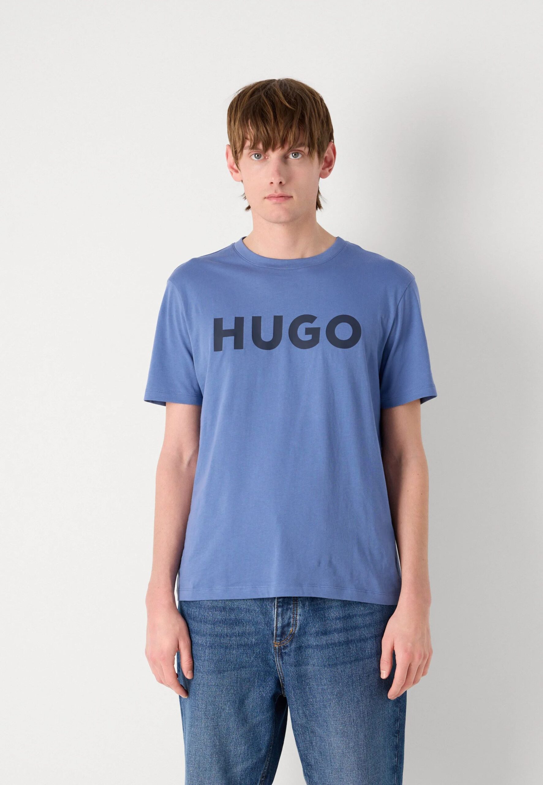 Hugo Dulivio Blue T-Shirt Premium Exported - Image 5