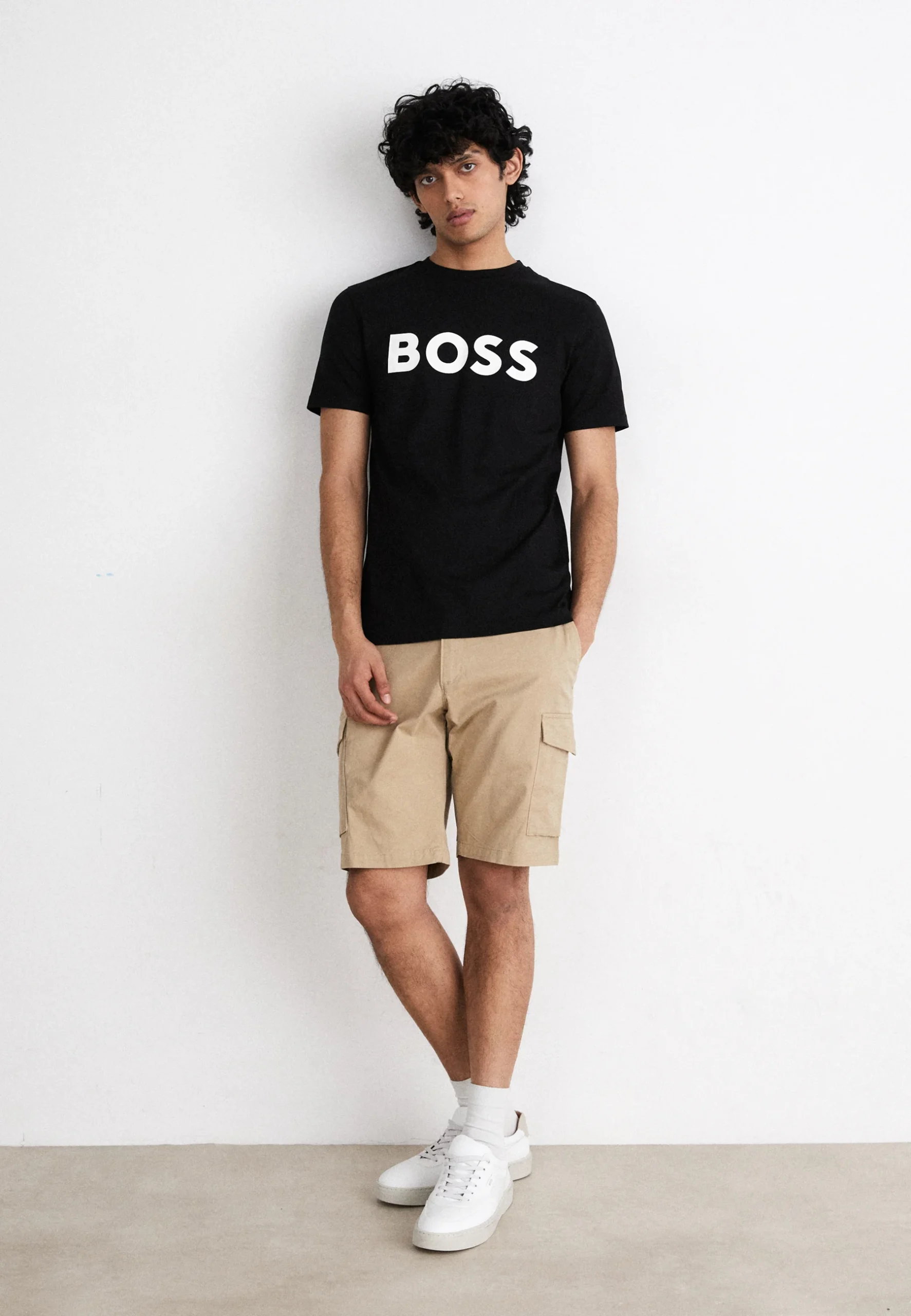 Boss Dulivio Black T-Shirt Premium Exported - Image 2