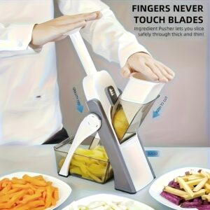 Adjustable Mandolin Slicer Vegetable Cutter