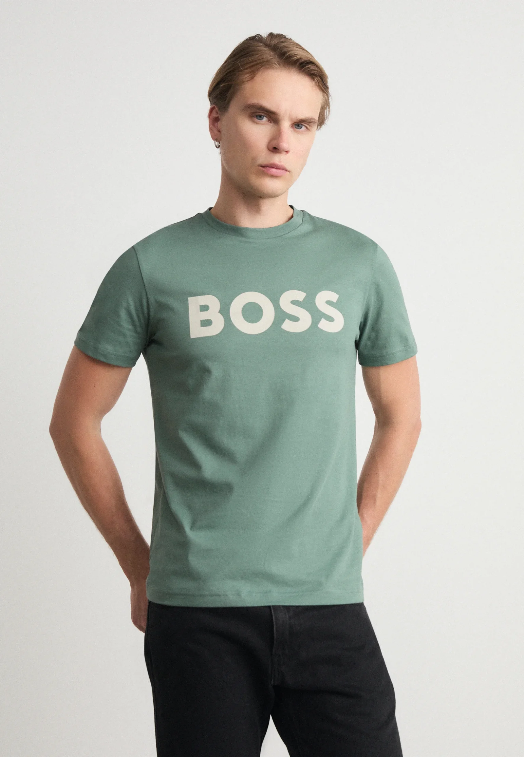 Boss Dulivio Green T-Shirt Premium Exported - Image 3