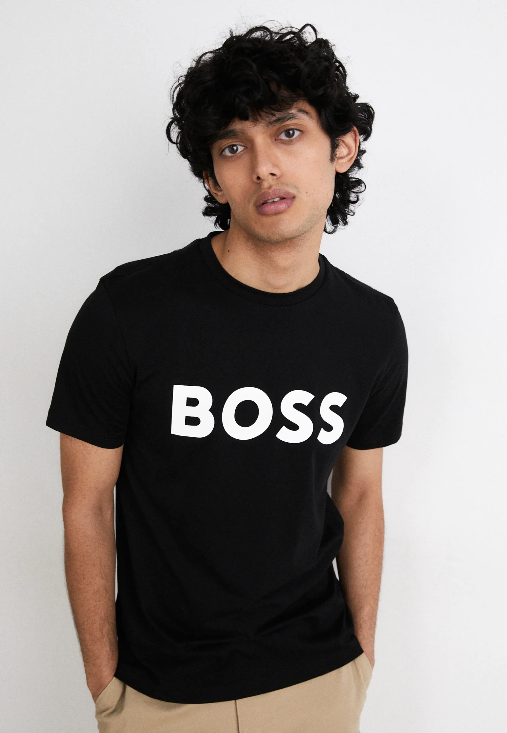 Boss Dulivio Black T-Shirt Premium Exported - Image 5