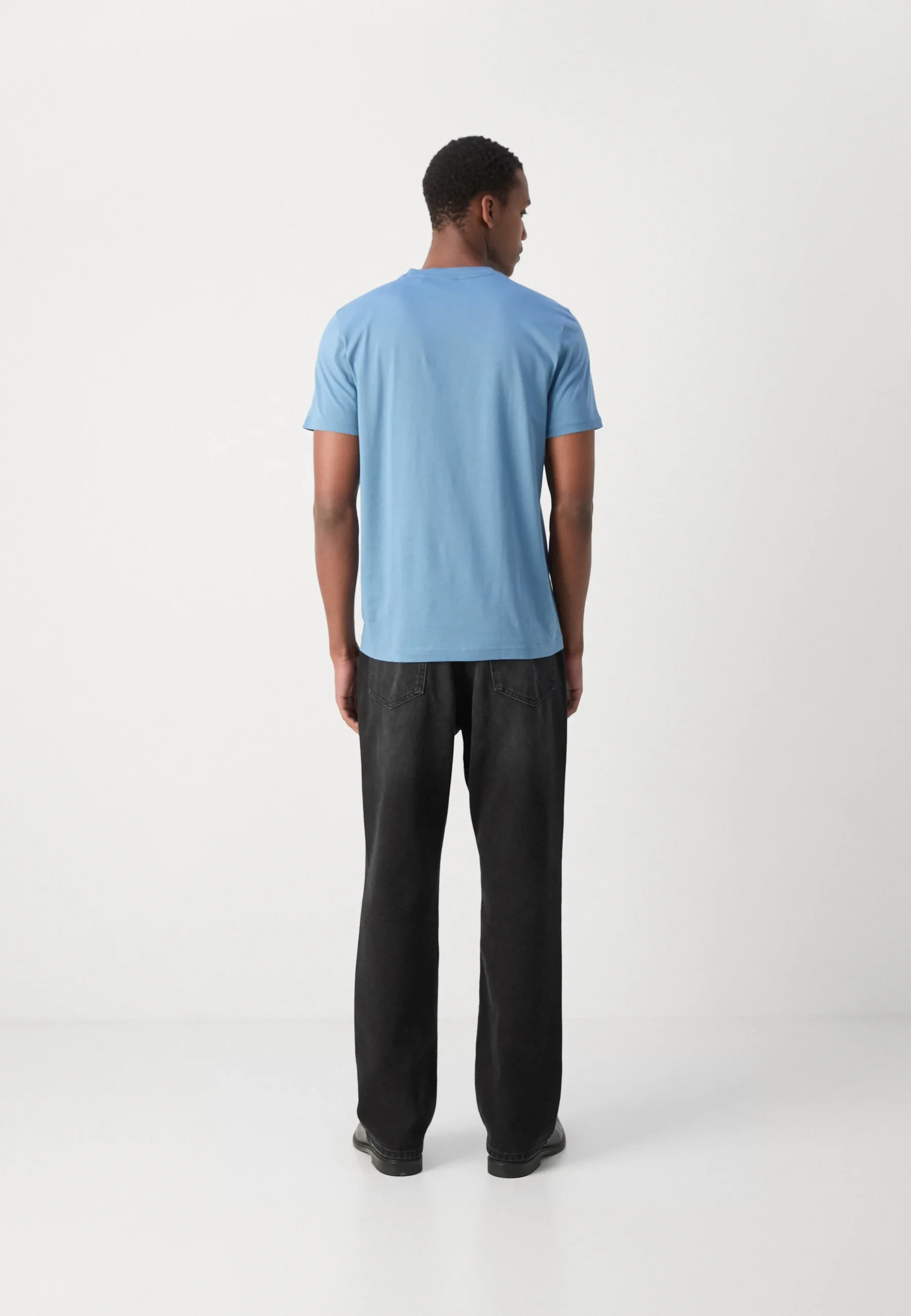 Boss Dulivio Blue T-Shirt Premium Exported - Image 5