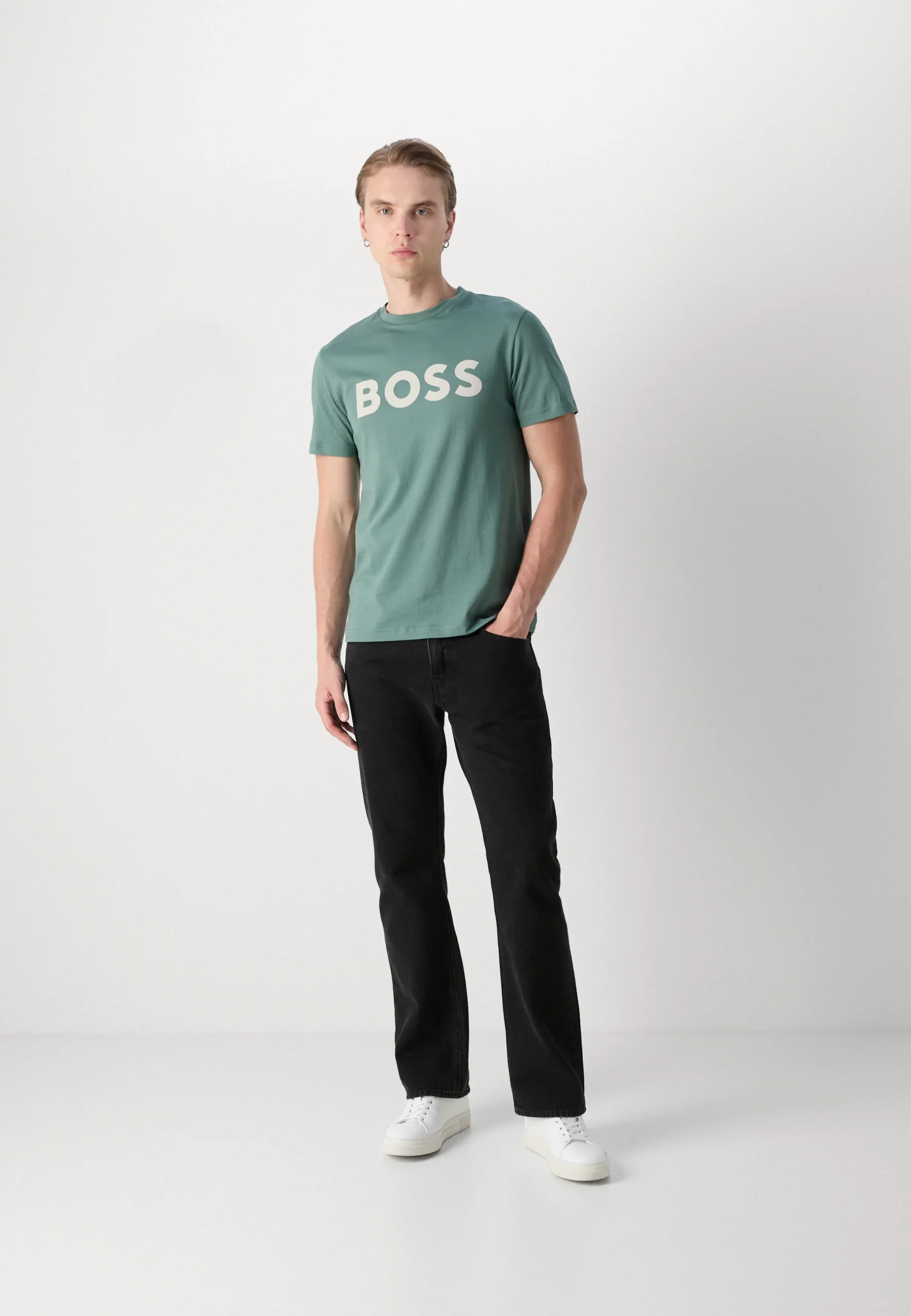 Boss Dulivio Green T-Shirt Premium Exported - Image 4