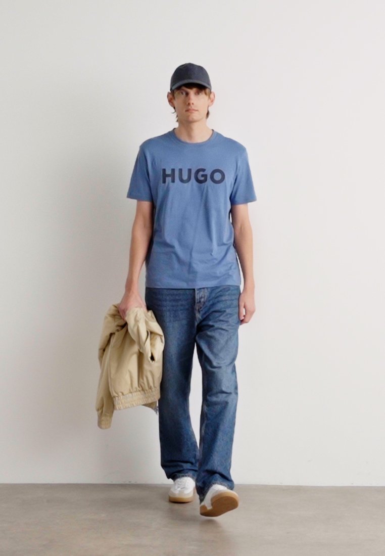 Hugo Dulivio Blue T-Shirt Premium Exported - Image 2