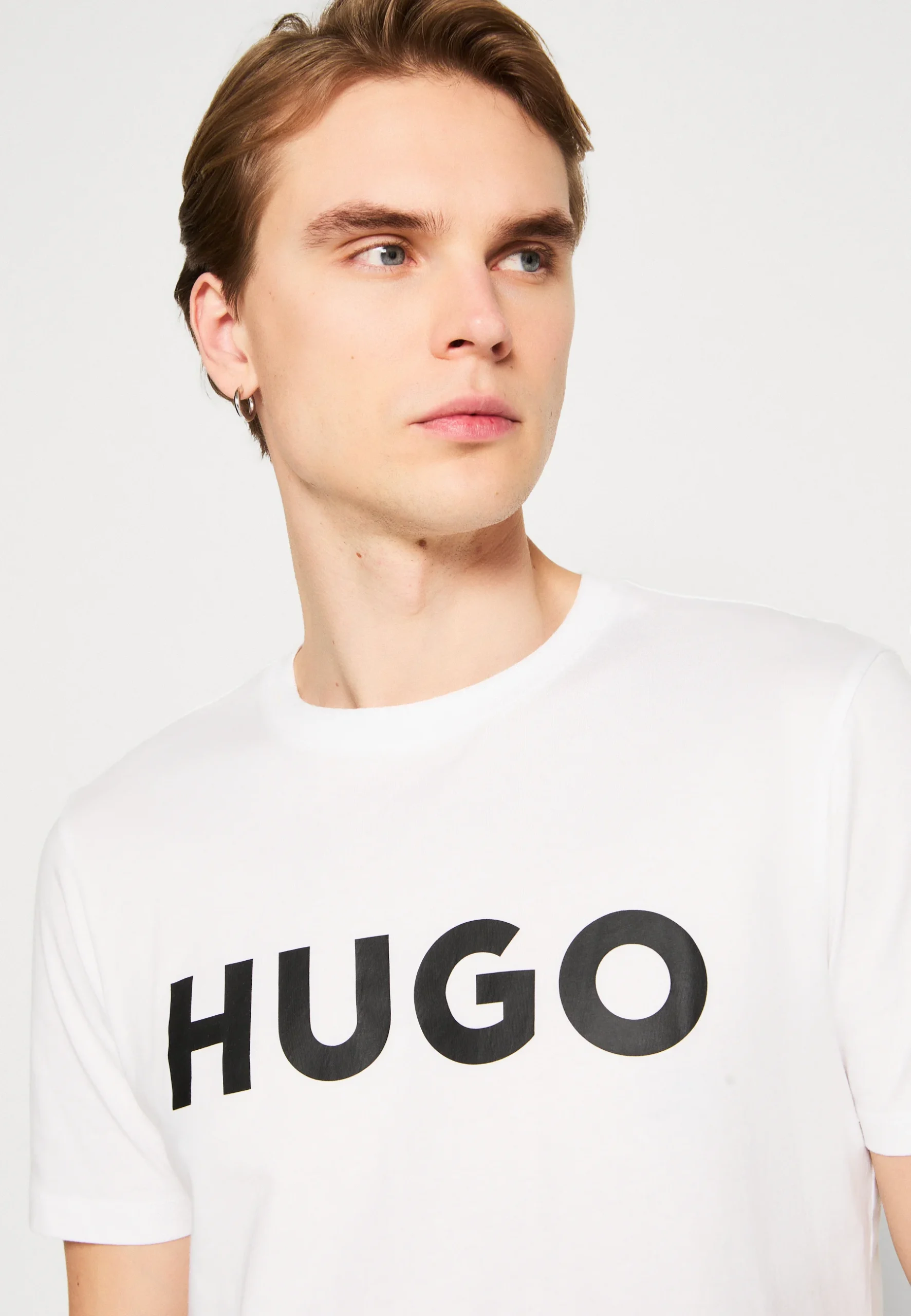 Hugo Dulivio White T-Shirt Premium Exported - Image 7